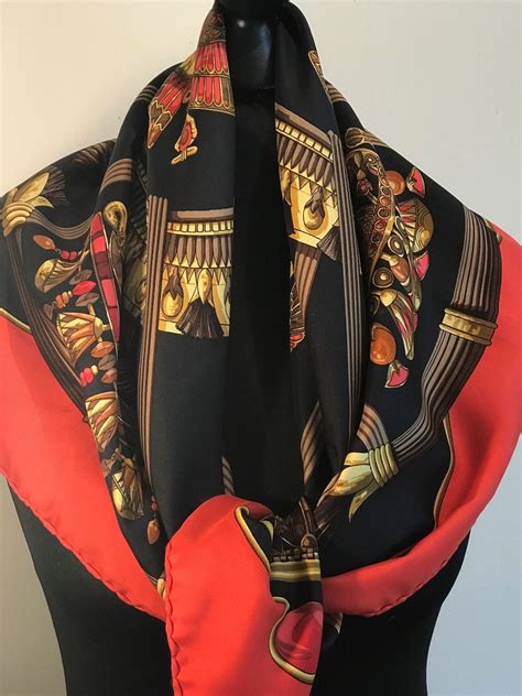 hermes scarf wool